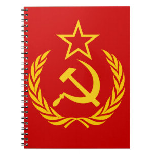 Soviet Union Flag Notizblock