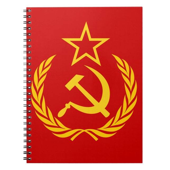 Soviet Union Flag Notizblock (Vorderseite)