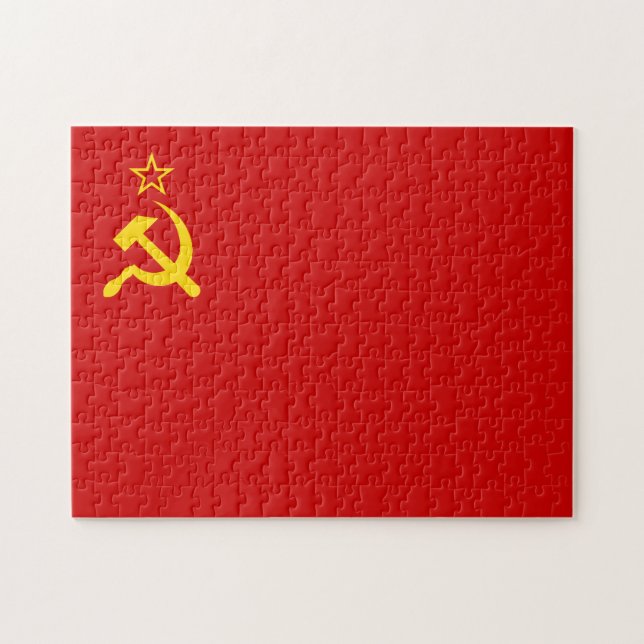 Soviet Union Flag, USSR, CCCP, Communism, Lenin (Horizontal)