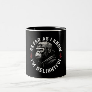 Soweit ich weiß, bin ich ein wunderbarer, lustiger zweifarbige tasse