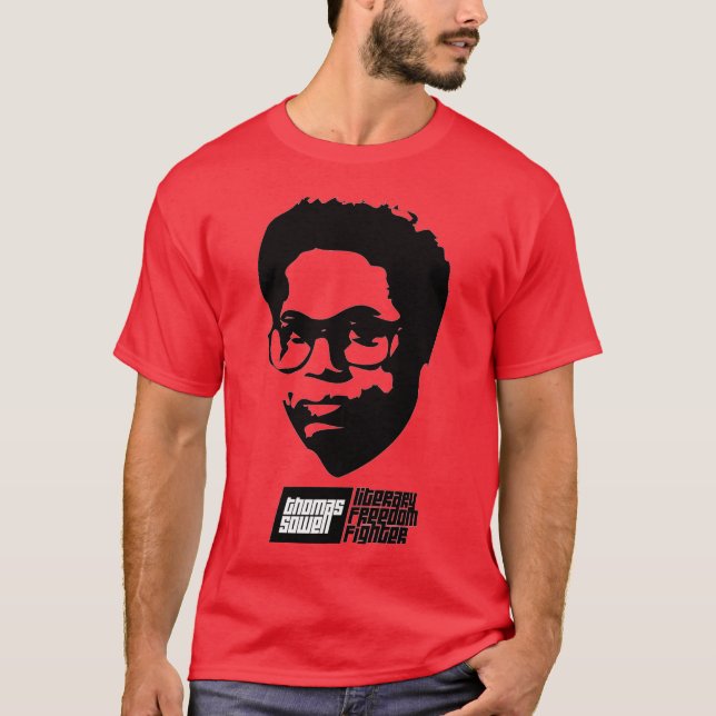 Sowell: Der Kampf um die Freiheit der Literatur T-Shirt (Vorderseite)