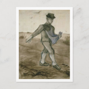 Sower, Vincent van Gogh Fine Art Postkarte