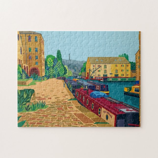 Sowerby Bridge Kanalbassin (Horizontal)