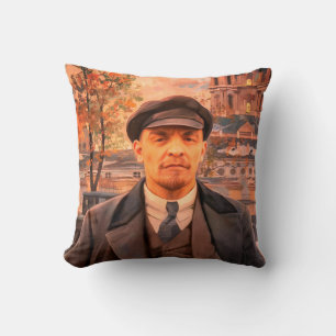 Sowjetheld Vladimir Lenin, UdSSR, CCCP, Bolschewik Kissen