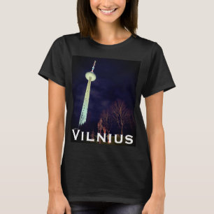 Sowjetische Ära-Ikone, modernes Flair: Vilnius-Fer T-Shirt