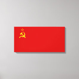 Sowjetische Gewerkschaft (UdSSR) (kommunistischer  Leinwanddruck