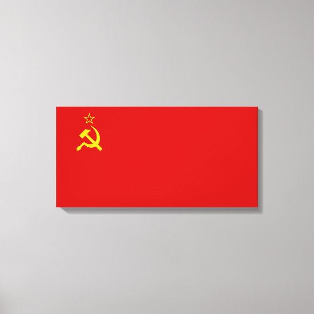 Sowjetische Gewerkschaft (UdSSR) (kommunistischer  Leinwanddruck (Vorderseite)