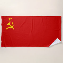 Sowjetische Gewerkschaft (UdSSR) (kommunistischer  Strandtuch