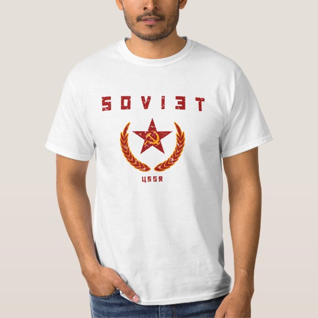 Sowjetische UdSSR T-Shirt (Vorderseite)