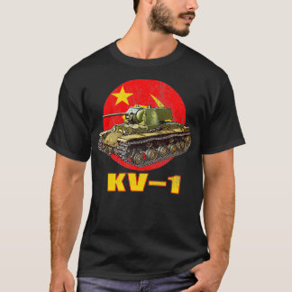 Sowjetischer Panzer WW2 KV1 schwerer Panzer T-Shirt