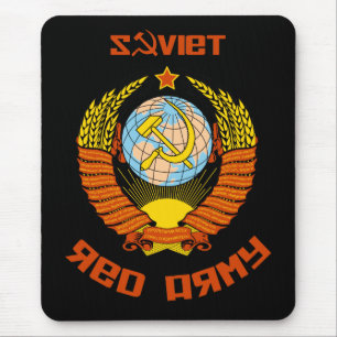 Sowjetisches rote Armee-Wappen Mousepad