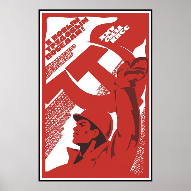 Sowjetunion Poster (Vorne)