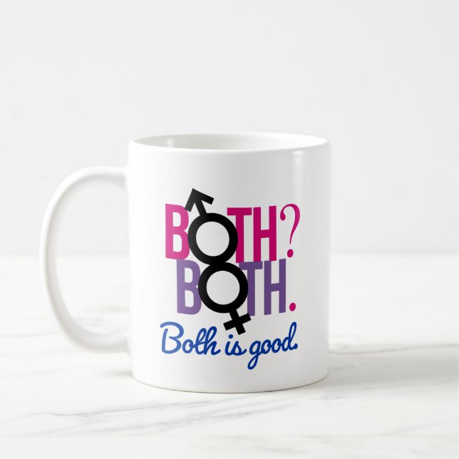 Sowohl. Sowohl? Beides ist gut Kaffeetasse (Links)