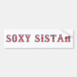Soxy Sistah Autoaufkleber
