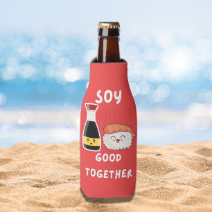 Soy Good Together Funny Asian Food Puff Flaschenkühler