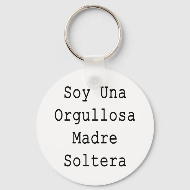 Soy Una Orgullosa Schlüsselanhänger (Vorderseite)