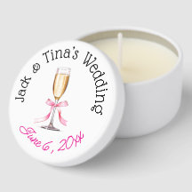 Soy Wax Candle Favor