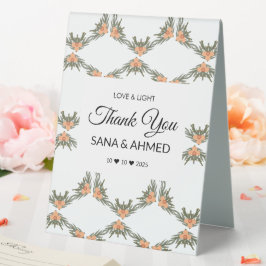 Soy Wax Candle Favor Tischaufsteller