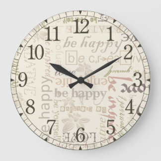 Soyez à nouveau vintage Horloge murale
