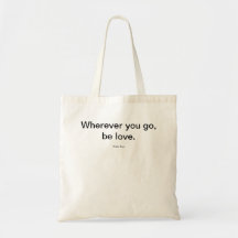 Soyez amoureux sac fourre-tout