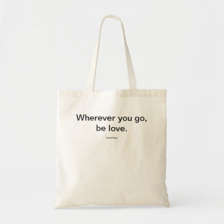 Soyez amoureux sac fourre-tout