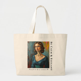 Soyez calme et élégant, fier d'être une femme Sac 
