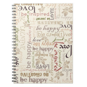 "Soyez" carnet vintage