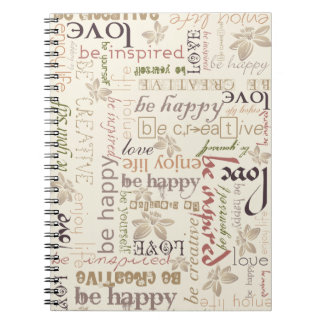 "Soyez" carnet vintage