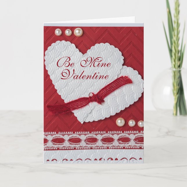 Soyez carte de Valentine de mine (Devant)