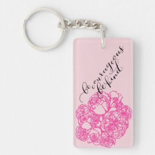 Soyez courageux soit Aloha porte - clé aimable