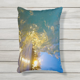 "soyez coussin extérieur de vague hawaïenne de