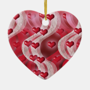 "Soyez décoration rouge de coeur de mon valentine"