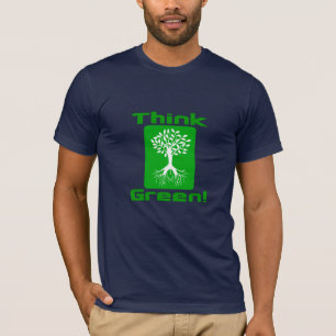 Soyez écologique   Pensez aux T-shirts verts