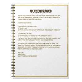 Soyez encouragé Journal