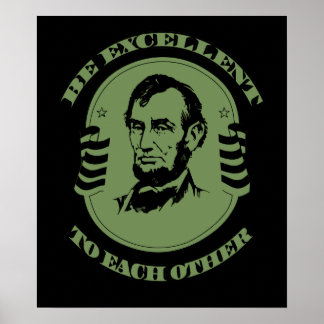 Soyez Excellent Poster