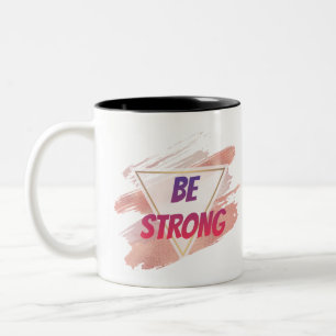 Soyez forte puissance Triangle Mug