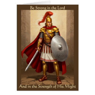 Soyez forts dans le Seigneur : Encouraging Greetin