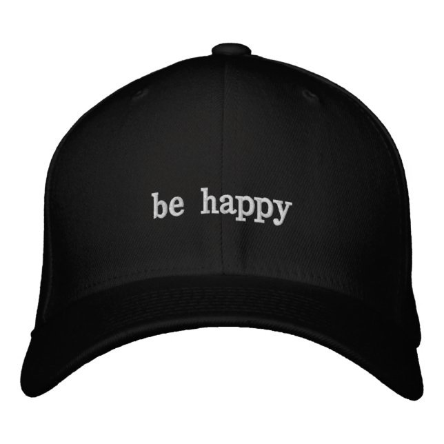 SOYEZ HEUREUX CASQUETTE (Devant)