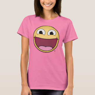 Soyez Heureux ! T-shirt Ringer pour femmes