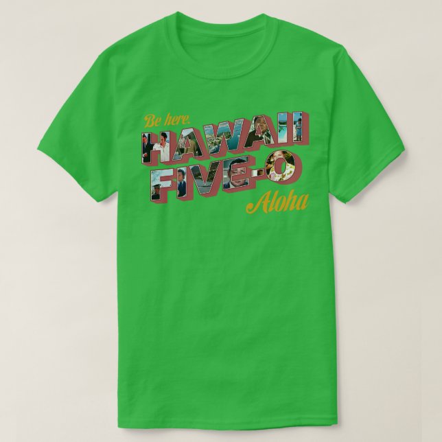 Soyez ici Hawaii TShirt (Design devant)