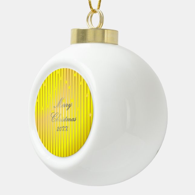 Soyez joyeux et brillant ornement de flocon de nei (Droite)