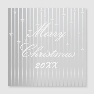Soyez joyeux et brillante carte magnétique