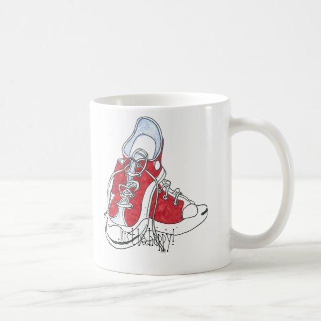 Soyez juste heureux !  Tasse (Droite)