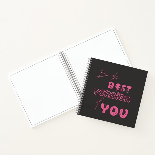 Soyez La Meilleure Version De Vous Cute Cat Carnet (Intérieur)