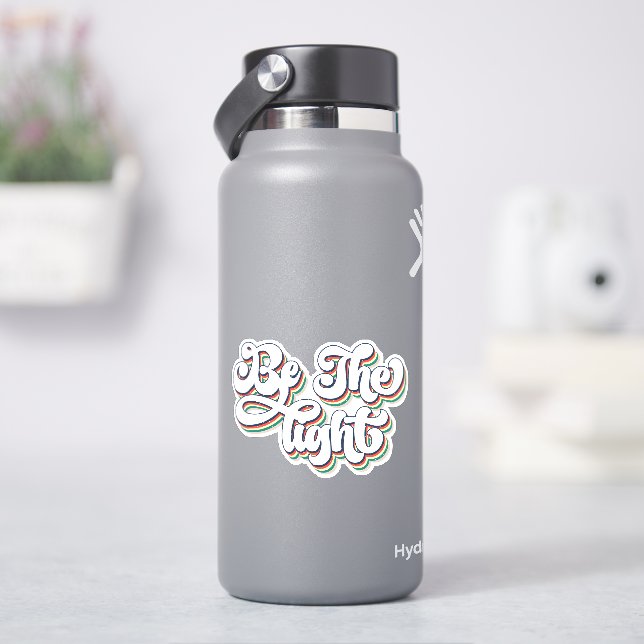 Soyez Le Chrétien Léger Croyant Vinyl Sticker (HydroFlask)