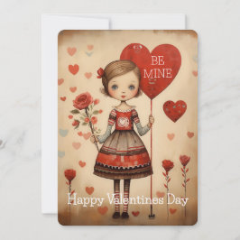 Soyez le mien Bonne Valentines Jour Carte de Vacan