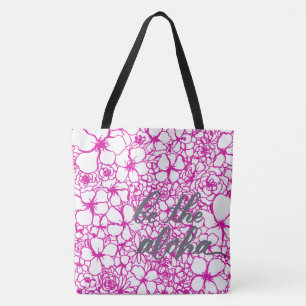 Soyez Le Sac Cabas Fleurs Aloha