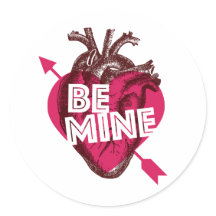 Soyez le Sticker de coeur Valentine