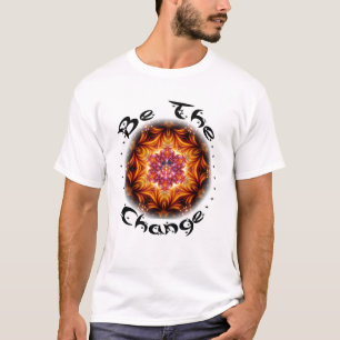 Soyez le T-shirt des hommes de changement