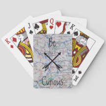"Soyez" les cartes de jeu curieuses